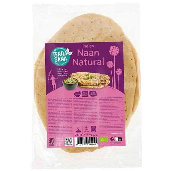 TERRASANA PAIN NAAN INDIEN NATURE 240GR BF6