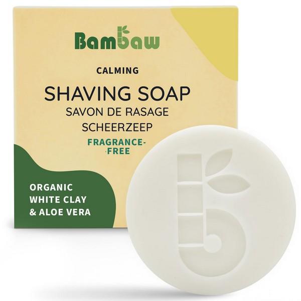 BAMBAW SAVON DE RASAGE ARGILE BLANCHE & ALOE VERRA 80GR BF1